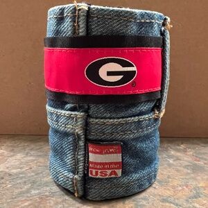 University of Georgia Bulldogs boutique Brew Jean UGA bottle sleeve made in USA